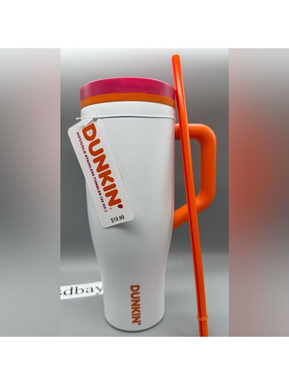 2025 Dunkin’ Hot/Cold Stainless Steel Tumbler With Handle /32 oz.